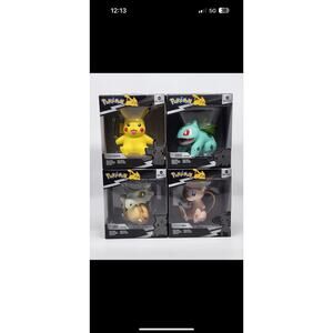 Jazwares Pokémon Select Series 1 Vinyl Figure 4 Piece Bundle